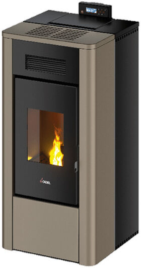 Stufa A Pellet Idro River 16 Cadel Light Bronze 16,2 Kw Ad Acqua Con Wifi (KIT_7021062_6921004)