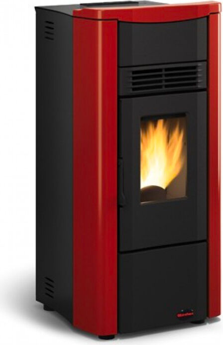 nordica extraflame Giusy Plus Stufa A Pellet Canalizzabile 8 Kw Capacità Serbatoio 15 Kg Volume 230 M³ Colore Bordeaux - Giusy Plus