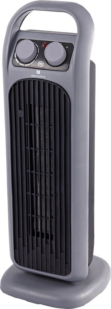 Electroline CTHE208 stufetta elettrica Interno Grigio 2000 W Riscaldatore ambiente elettrico con ventilatore