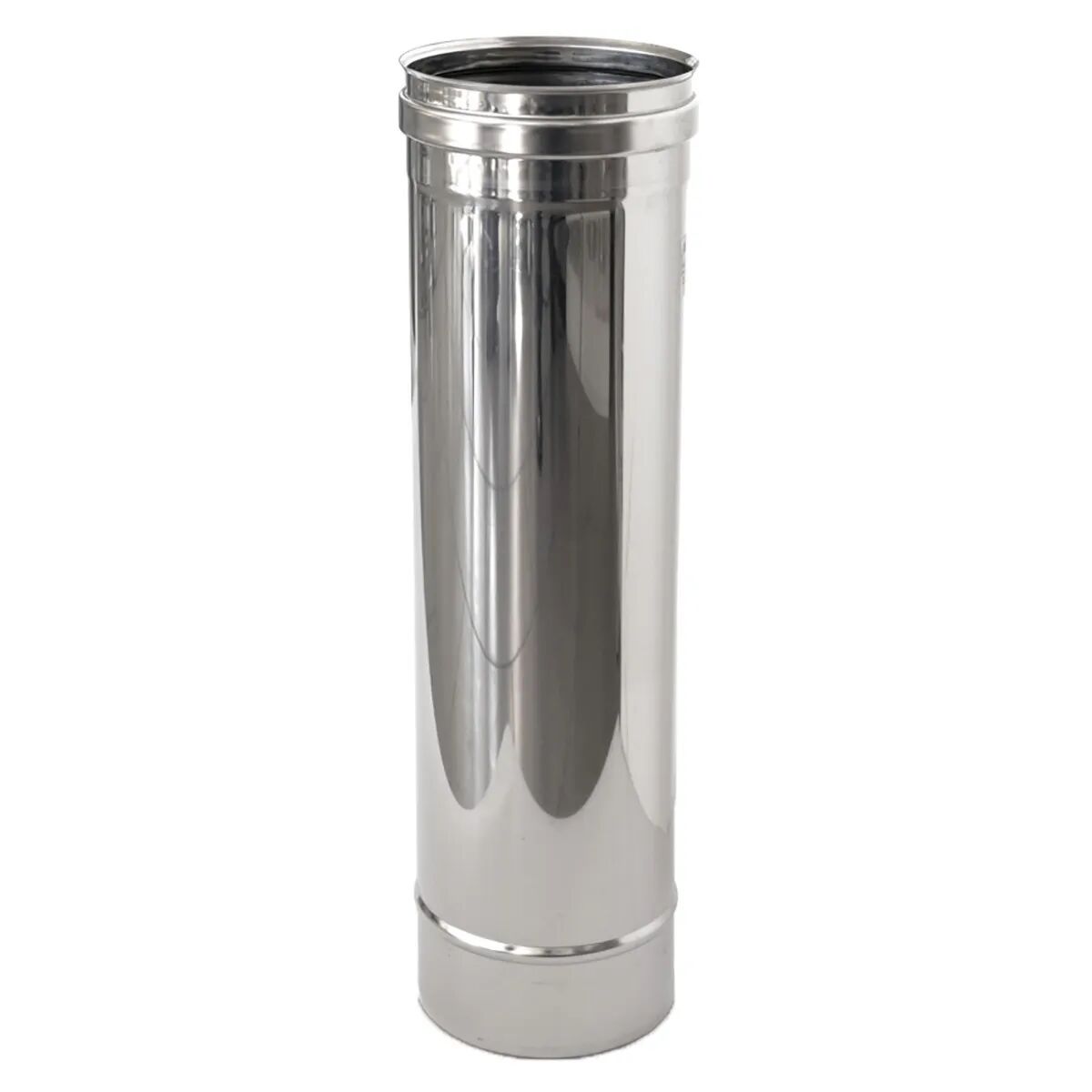 Tecnomat TUBO ACCIAIO INOX CAMINI WIERER Ø 15 cm LUNGHEZZA 44 cm AISI 316