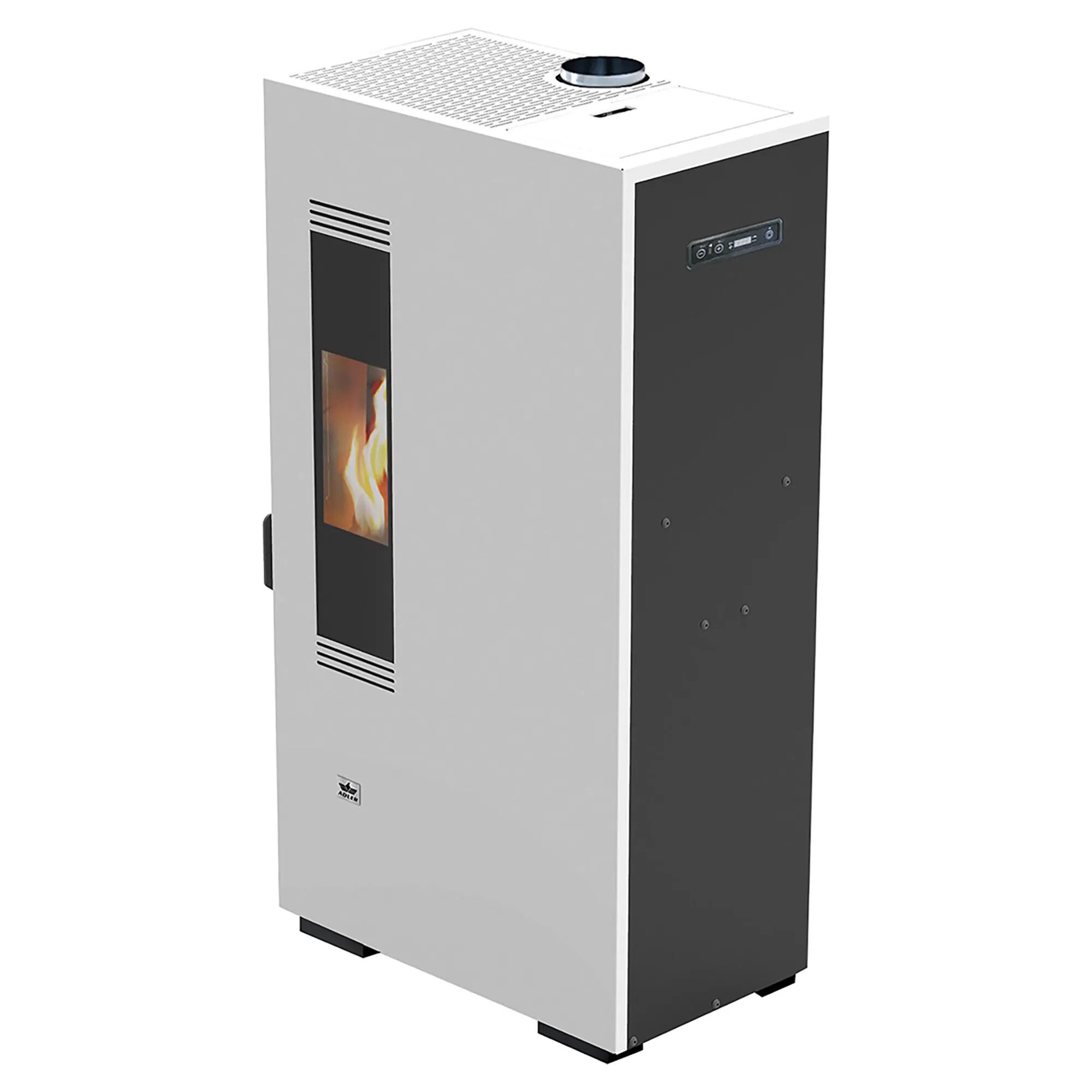 ADLER Stufa A Pellet Ad Aria  Mini 5 4,5 Kw Bianca