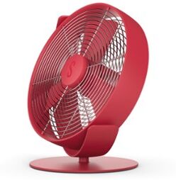 Stadler Form Tim tafelventilator, 29 cm hoog - Rood