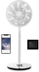 Duux Whisper Flex Smart verstelbare vloerventilator met batterij, 88 cm - Wit