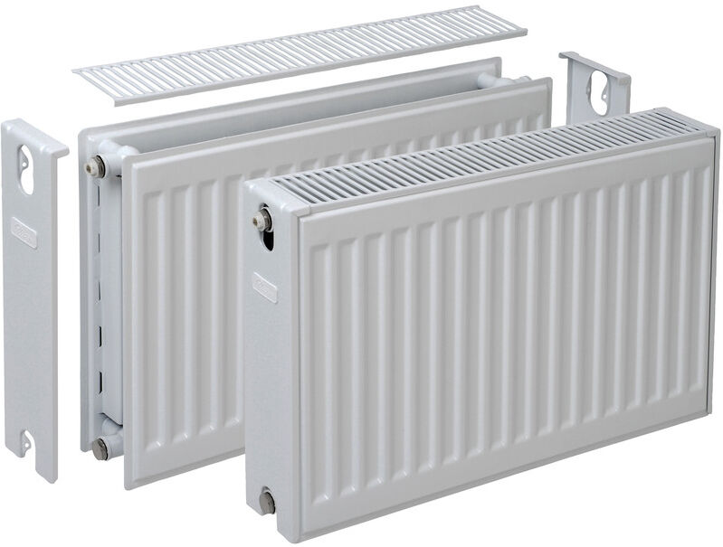 Plieger Compact radiator dubbel 600 x 800mm 1403W