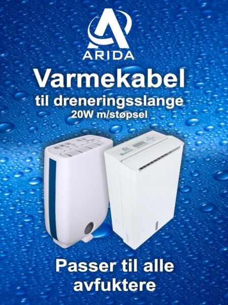 Arida Varmekabel For Dreneringsslange