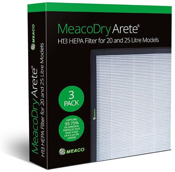 Meaco 3 Stk. Hepa-Filter Til Meaco Arete® One