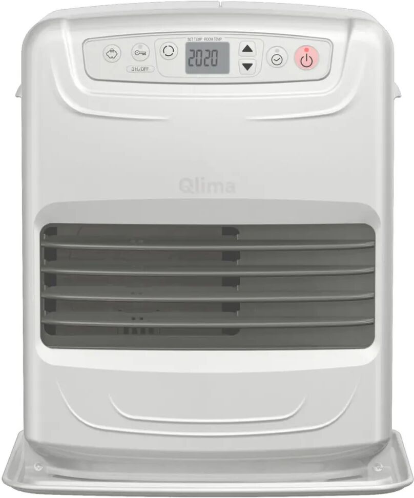 Qlima Bärbar elektrisk paraffinvärmare 335 W silver SRE 3531C2