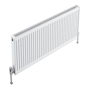 K-Rad Type 21 Double Panel Single Convector Radiator - White white 50.0 H x 40.0 W cm