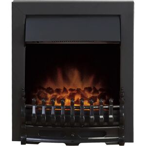 Adam Blenheim Electric Inset Fire black 59.3 H x 50.7 W x 16.8 D cm