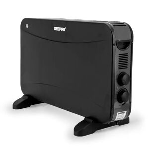 Geepas Space Heater black 44.0 H x 14.5 W x 64.0 D cm