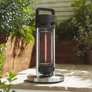 Swan Al Fresco Portable Electric Patio Heater black/gray 60.0 H x 32.0 W x 32.0 D cm