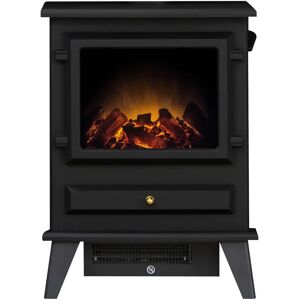 Adam Hudson Electric Fireplace black 54.6 H x 41.0 W x 31.0 D cm