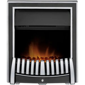 Adam Elan Electric Inset Fire gray 59.3 H x 50.7 W x 16.4 D cm