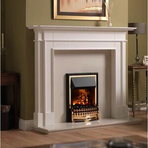 Dimplex Atherton Optimyst Ultra-realistic 3D Flame Effect Inset Fire, 46.3cm W with remote control yellow 61.4 H x 46.3 W x 19.6 D cm