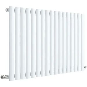 Hudson Reed Revive Horizontal Designer Radiator white 60.0 H x 99.2 W x 5.5 D cm