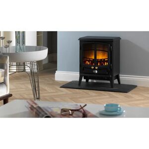 Dimplex Tango Optiflame Electric flame effect Stove with 2kW heater black 54.7 H x 44.0 W x 29.5 D cm