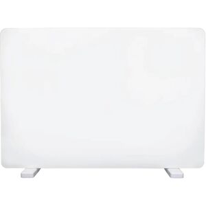 Igenix Smart Horizontal Oval Panel Radiator white 4.3 H x 8.2 W x 0.66 D cm