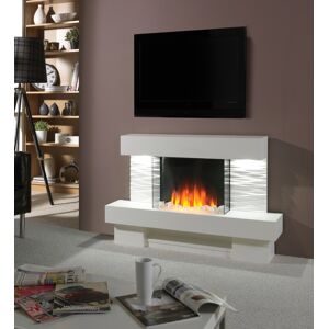 Flamerite Ador Free Standing Electric Fireplace Suite
