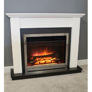 Suncrest Fireplaces Suncrest Antigua 44 Inch Electric Fireplace Suite