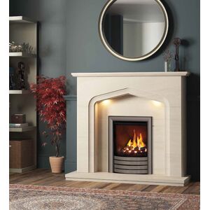 Elgin & Hall Aurelia Limestone Fireplace