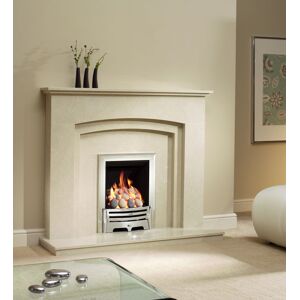 Fireside Rossano Manila Marble Fireplace