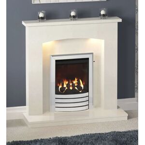 Flare by Be Modern Flare Isabelle Manila Micro Marble Fireplace