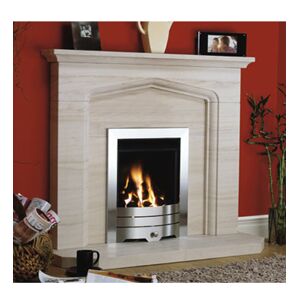Fireside Corton Limestone Fireplace