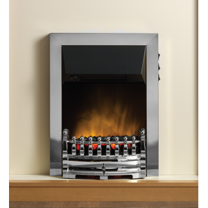 Valor Balmoral Chrome Ecolite Electric Fire