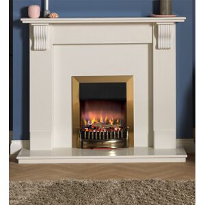 Dimplex Braemar Optiflame 3D Brass Inset Electric Fire