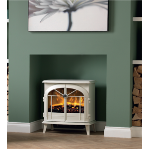 Dimplex Fullerton Cream Electric Stove