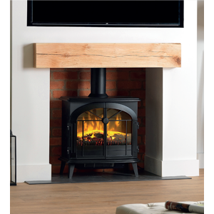 Dimplex Leckford Black Electric Stove