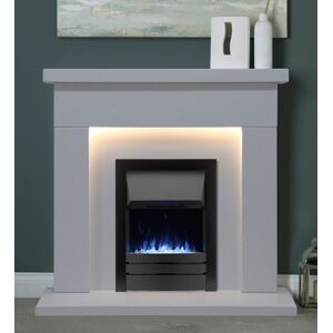 The Gallery Collection Gallery Collection Hopton Black Inset Electric Fire