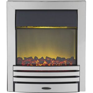 Axon Fireplaces Eclipse Chrome Inset Electric Fire