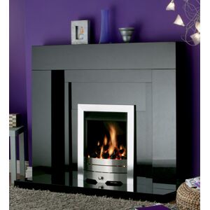 Fireside Stonehenge Black Granite Fireplace