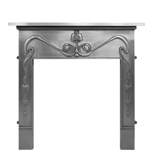 Carron Art Nouveau Polished Cast Iron Surround