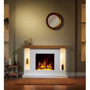 OER Fireplaces OER Flametek Williamsburg Electric Fireplace Suite