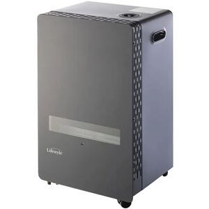 Lifestyle Azure Blue Flame Gas Cabinet Heater