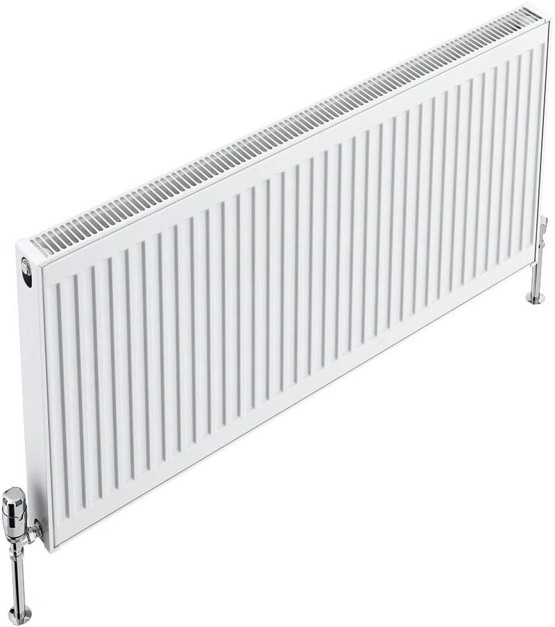 K-Rad Type 21 Double Panel Single Convector Radiator - White white 50.0 H x 40.0 W cm