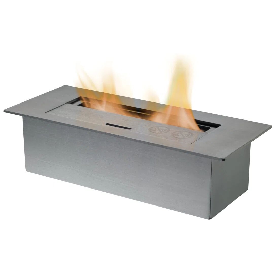 Photos - Fireplace Box / Freestanding Stove Adam Bio Ethanol Fire black/gray 21.0 H x 89.0 W x 21.0 D cm 