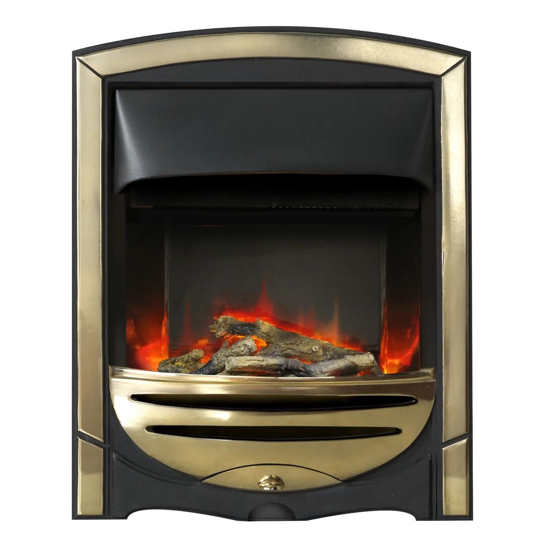 Photos - Fireplace Box / Freestanding Stove Belfry Heating Daenerys Electric Inset Fire yellow 64.0 H x 51.5 W x 7.5 D