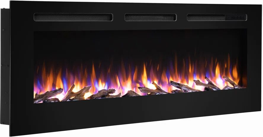 Photos - Fireplace Box / Freestanding Stove Castleton Fires & Fireplaces Emanuel Heating Electric Inset Fire black/gra