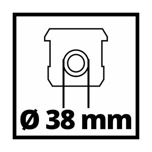 Einhell Schmutzfangsack für Nass-Trockensauger 10l 5-er-Pack