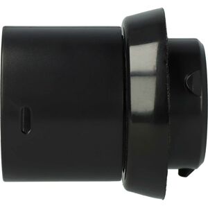 Schlauch-Adapter kompatibel mit Lux D740, D748, D768, D770, D795, Z320 Staubsauger, Staubsaugerschlauch - Anschlussadapter, Schwarz - Vhbw