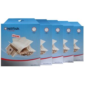 5 PAKKER - NILFISK Family/Business støvsugerposer (Original) PAKKE TILBUD