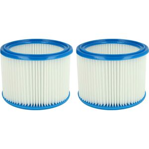 - Set de filtres 2x Filtre plissé compatible avec Stihl se 60 e, se 61, SE-62, se 85 c, se 90 aspirateur à sec ou humide - Filtre à cartouche