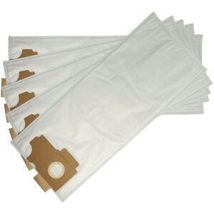 5x Sacs remplacement pour Kärcher 6.904-311.0 pour aspirateur - microfibres non tissées, 35cm x 25cm blanc