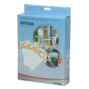 Nilfisk Buddy II 12 Sacs d'aspirateur Microfibres (4 sacs)