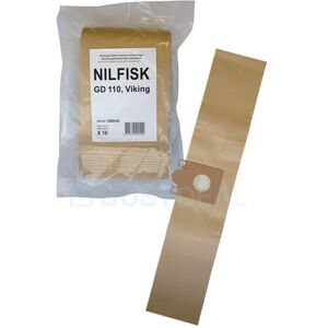 Nilfisk GD110 Viking Sacs d'aspirateur (10 sacs)