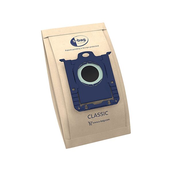 electrolux sacchetti carta per aspirapolvere s-bag original classic  e200s