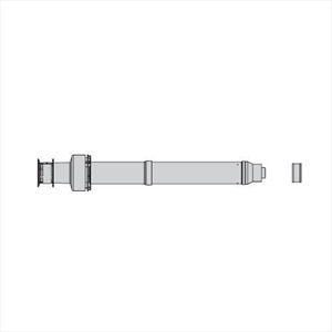 Beretta Collettore Verticale Coassiale 60-100tratto Rettilineo Esterno 125 Codice Prod: 20027212